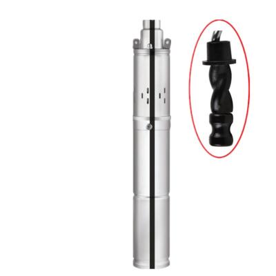 Chine 72v 150m Deep Stainless Steel Water Pump Well High-lift Vertical Dc Brushless Solar Screw water Pump à vendre