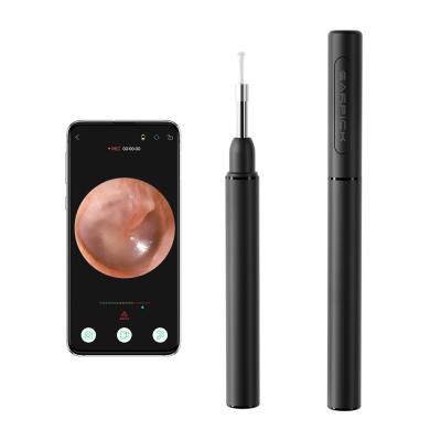 China Metal 3.9mm HD 1080P Ear Endoscope WiFi Ear Otoscope Camera Wireless Ear Cleaning Remover For Children for sale