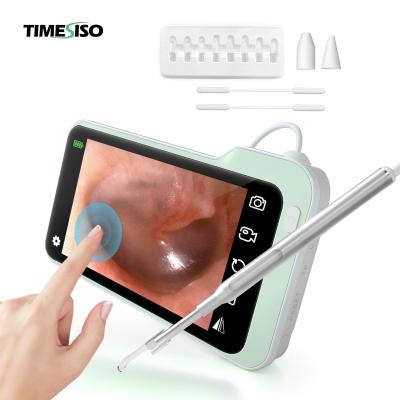 China Free Download 3MP HD Monitor Camera Ear App Free Download Timesiso Ear Wax Removal Batch Touch Control Otoscope for sale