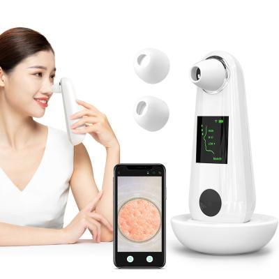 China Acne Treatment New Arrival TS99 Pore Acne Vacuum Cleaner Suction Blackhead Remover Camera Visual Blackhead Vacuum for sale