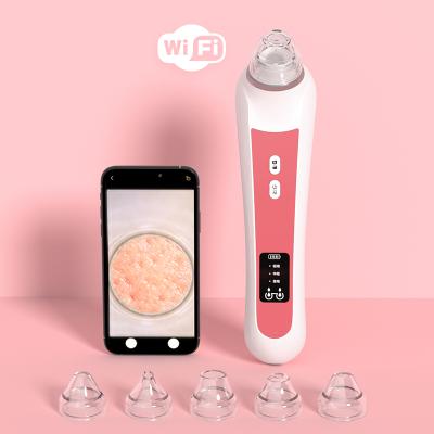 China Portable Vacuum Pore Acne Treatment Blackhead Vacuum Suction H200 Blackhead Cleaner Electric Blackhead Remover for sale