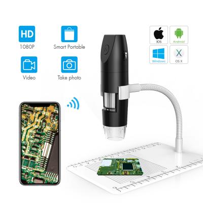 China Clamping Portable Microscope 1000x Mini Digital Video Biological Microscope Camera Images Microscope Digital Microscope for sale