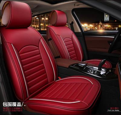 China Brief & Custom Polyester Single Color Four Seasons Universal Car Seat Cover Bag Set Customized PVC SET Zipper Card Pcs Color Package Material Origin for sale