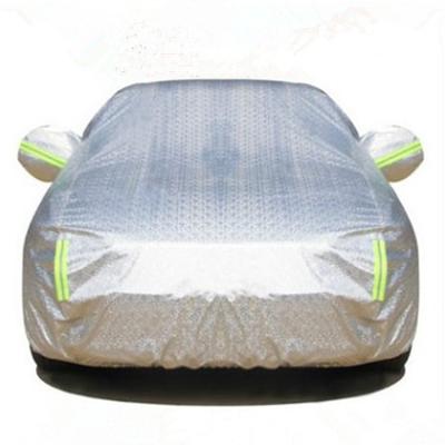 China Customized Hot Selling Waterproof Fabric Padded Hail Sun Suv Suv Waterproof Car Covers For Car Resistant for sale