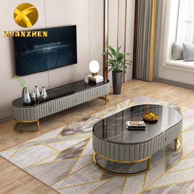 China Modern Living Room Wooden Stand Latest Design Luxury Extendable Wooden TV Stand With Three Drawers For Sale for sale