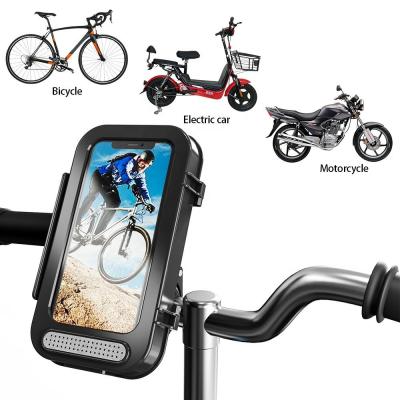 China Waterproof Adjustable Bicycle Phone Holder Motorcycle Bracket Wrist Mobile Phone Holder for sale