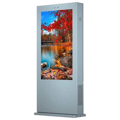 China Outdoor Waterproof LCD Display Advertising Screen Windows Touch Screen Android Digital Signage Kiosk for sale