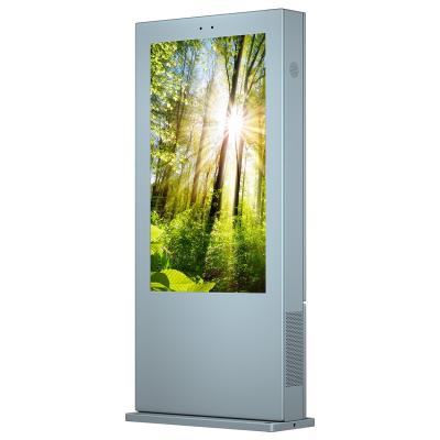 China 46 Inch Screen Display Kiosk Touch Screen LCD Outdoor Android Digital Advertising Outdoor Digital Signage for sale