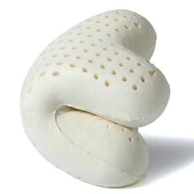 China Anti-Bacteria Bone Shape Leadership Head Rest Natural Latex Chiropractic for sale