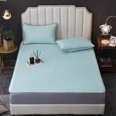 China Foldable Washable Quilted Latex Bed Sleep Mat Summer Cooling Pad for sale