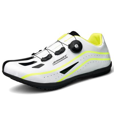 China Rubber road cycling shoes fast cycling shoes mountain bicycle spinning cycling shoes for sale