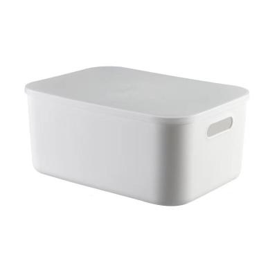 China Sustainable URU Household Japanese Style High Quality Durable Plastic Storage Box With Lid for sale