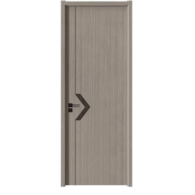 China Hot Sale Modern Door Design Solid Wood Veneer Wood Home White Primed Interior Door China Suppliers for sale