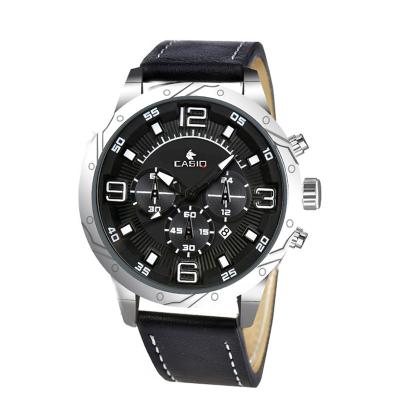 China Custom Logo Chronograph Sport Casual Quartz Chronograph Alloy Watches Original Wholesale Brand Men's Custom Watches for sale