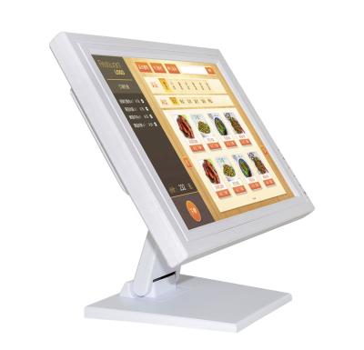 China Store 1024*768 Wall Mount Or Desk 15 Inch Raspberry Pi Touch Screen POS Monitor For Food Ordering for sale