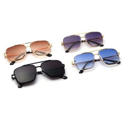 China Wholesale High Quality CE Metal Frame Men Design Fashion Sun Glasses Fashion Standard Sunglasses uv400 for sale