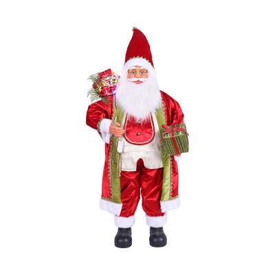 China Christmas Santa Claus Doll Plush Christmas Ornaments Christmas Gift Toys Doll New Year's Decoration Ornaments for sale