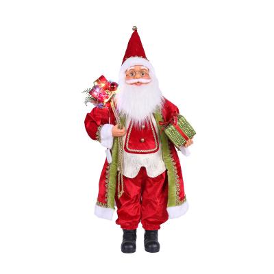 China Santa Doll Table Decor Christmas Collectible Gift Christmas Standing Figure Decorations Figurines for sale