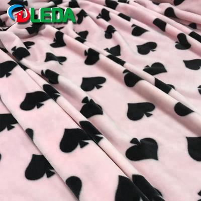 China Newest Wholesale Tear-Resistant Custom Design Cheap Printed Stretch Baby Flannel Fabric for sale