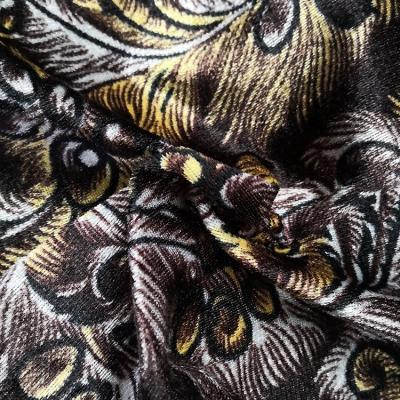 China Shrink-Resistant African Velvet Fabric Polyester Warp Material Curtain Fabric for sale