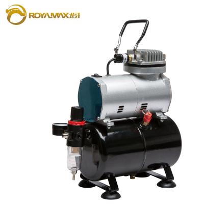 China Oil Free CE and ROHS Approved Airbrush Compressor TC-20T with Tank for sale