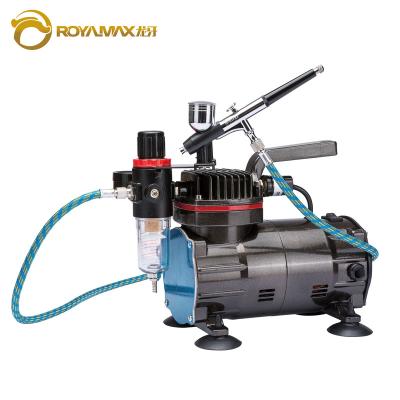 China TC-822K 1/6HP airbrush compressor kit for hobby,tattoo.cake decoration. TC-822K looms for sale