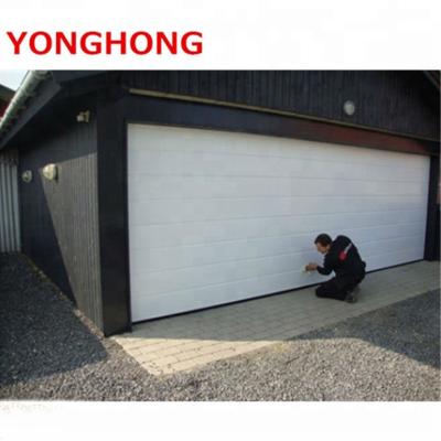 China Modern Custom Sectional Garage Door With Double / Single Track for sale