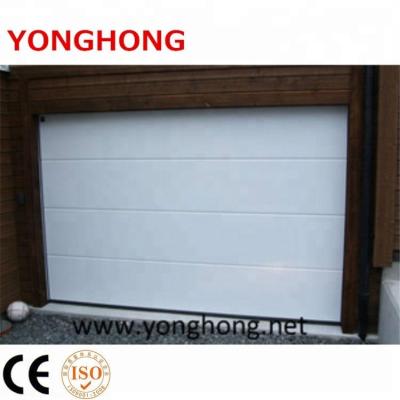 China Modern wood fiber sectional garage door---CE approved for sale