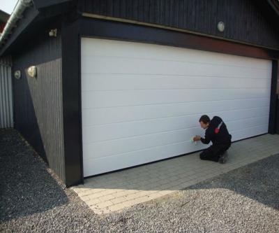 China Porta Garage Door Automatic Garage Door Sectional Door Modern Electric for sale