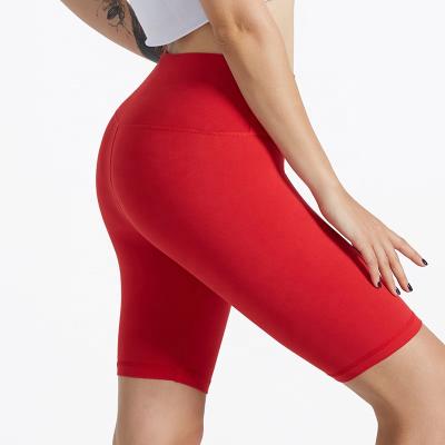 China Anti-Wrinkle Chinese Factory Seamless Biker Shorts Women Solid Fitness Lift Up Shorts Clothing High Workout Short Comfortable Female for sale