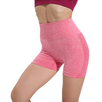 China New Side Mesh Sports Seamless Shorts Women Anti-wrinkle Lift Up Fitness High Waist Workout Female Slim Running Shorts Pants Dropship for sale