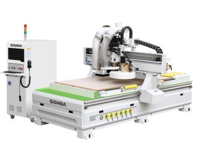 China 2500*1260*200m high quality cnc router with drilling group and ATC for woodworking for sale