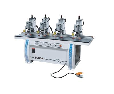 China VERTICAL MZB73034 Four Head Hinge Boring Machine For Wood Door And Cabinet Drilling Machinery Woodworking for sale