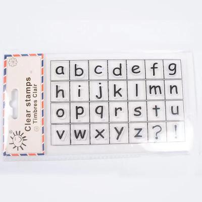 China DIY Scrapbooking / Decoration Stamp Silicon Clear Stamp Card Small Signs Making Decoration Deliveries for sale