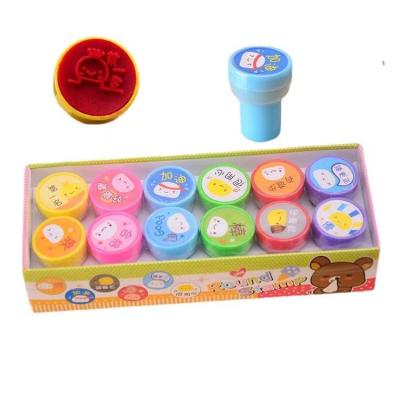 China Good Children's Toy Use Stamp Custom Colored Decoration And Plastic Material Stamp Price for sale