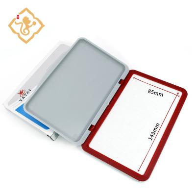 China PC material 85*143 stamp pad for sale