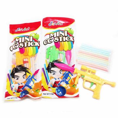 China Wholesale Natural Toy Candy Sour Straw Powder Candy Fruit CC Stick Candy With Kids Toss for sale