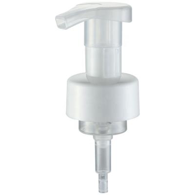 China Non Spill Customized Color Liquid Foam Pump Head With Hand Face Body Clip Washing Clean Use 43MM 0.8ML/T for sale