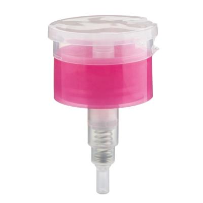 China Non Puddle Nail Cleaner Pump 24/410 28/410 Plastic Pump For Bottle Customized Color Nail Pump Dispenser for sale