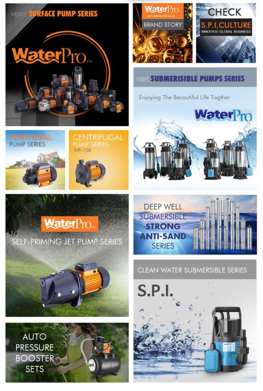 Verified China supplier - Zhejiang Waterpro Technology Co., Ltd.