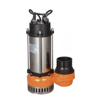 China WATERPRO 2200w 4 Inch Outlet 220v 830L/min Sewage Water Pump AC Submersible Pump For Livestock Watering for sale