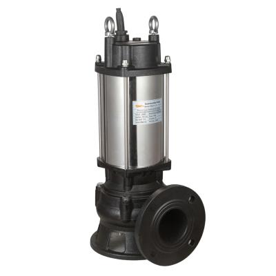 China Automotive industry WATERPRO WQ 3KW new style submersible sewage pump dirty water cutting off pumps for sale