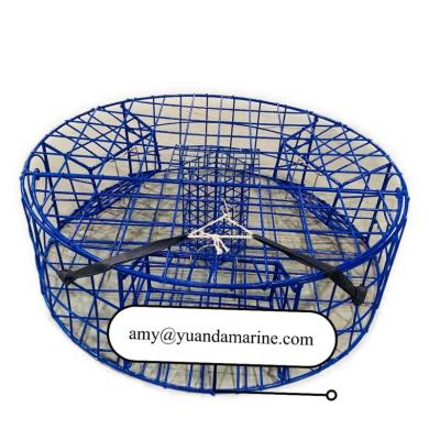 China Commercial Steel Wire Mesh Round Crab Pot for sale