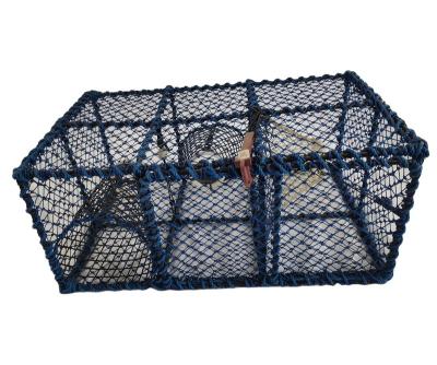 China Blue Rope Shrimp Netting And Shrimp Trap / Crayfish Trap for sale