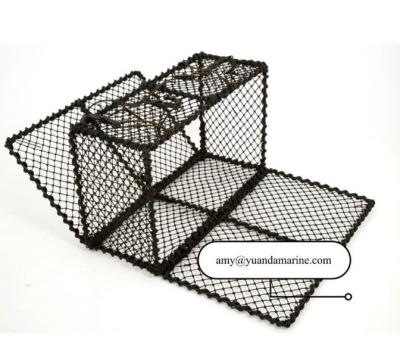 China Two Door Two Door Standing Trap For Lobster Crab And Prawn for sale