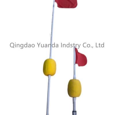 China Lobster flag tag with float for sale