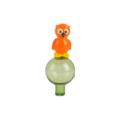 Cina Owl Bubble Carb Cap giallo in vendita