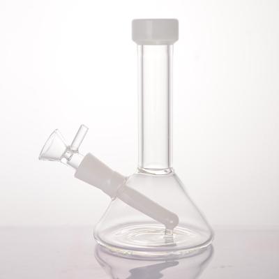 Cina 6,5 pollici di becher di vetro integrato Bong Small With Glass Bowl di Downstem in vendita