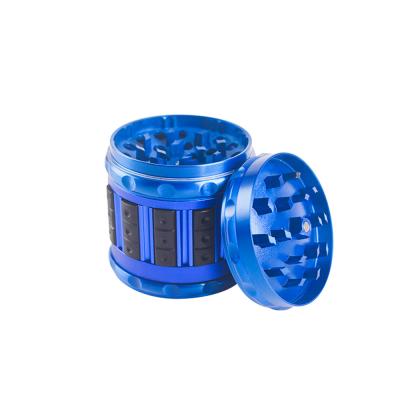 China 62mm de Kleur van Herb Grinder Magnetic Cover Blue niet van het Misstapontwerp Te koop