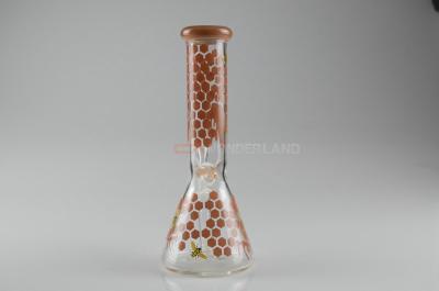 China 14MM het Vrouwelijke Gezamenlijke van de de Waterpijpbeker van het Kegelflesglas Hexagonale Patroon Te koop